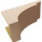 Ekena Millwork 11"W x 22"D x 11"H Wide Yorktown Rough Cedar Woodgrain TimberThane Corbel, Primed Tan CORUR11X22X11YORRCPR - alternate 3